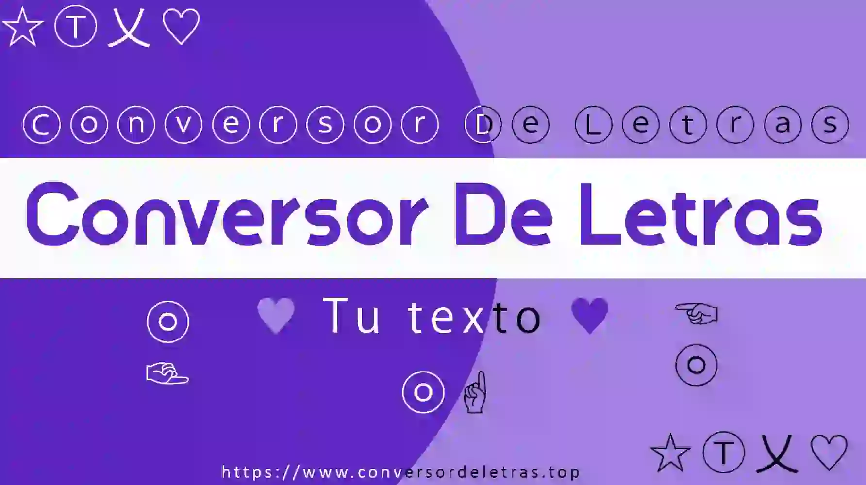 Conversor De Letras